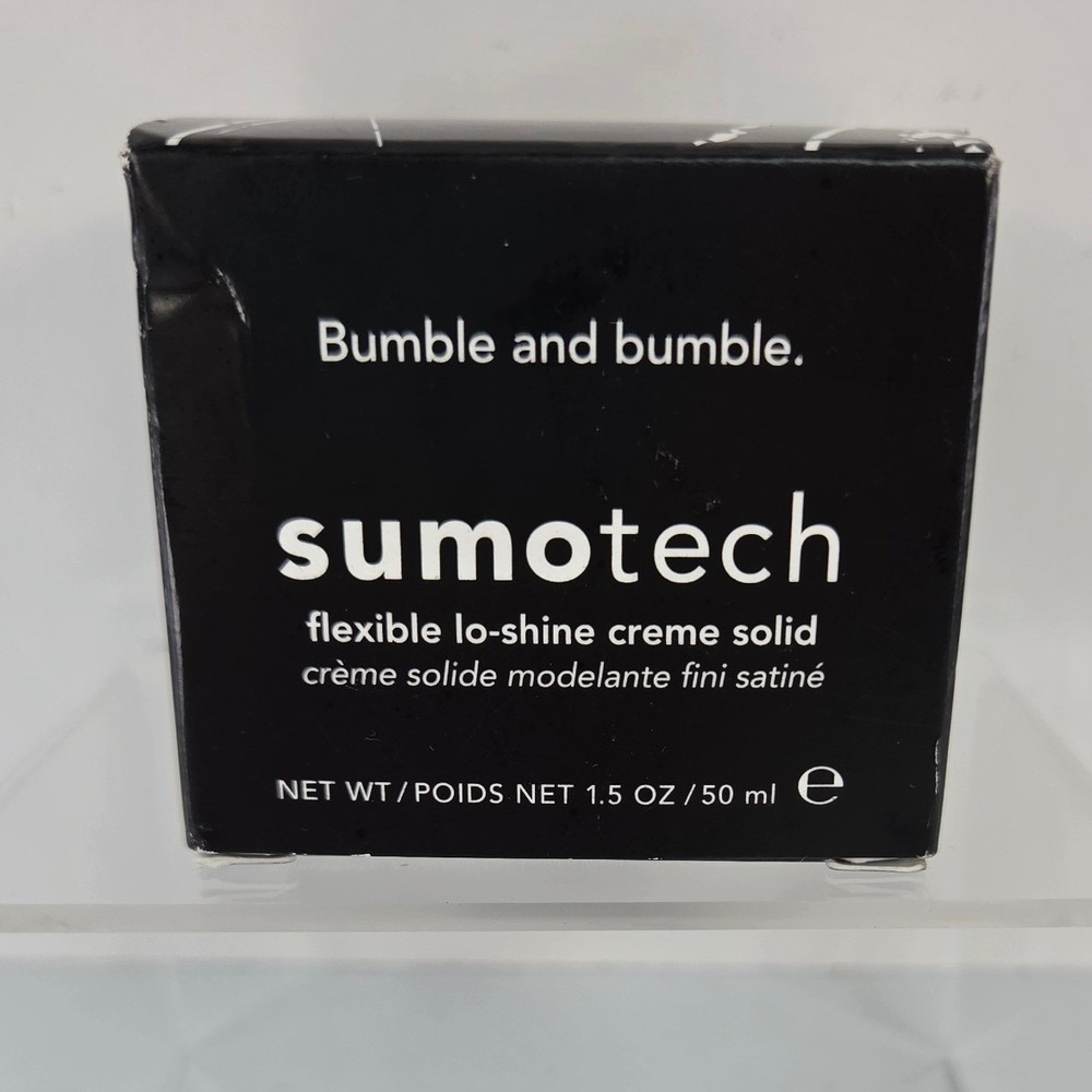 Bumble and Bumble Sumotech Flexible Lo-Shine Creme Solid 1.5 oz 50 ml Hair Wax
